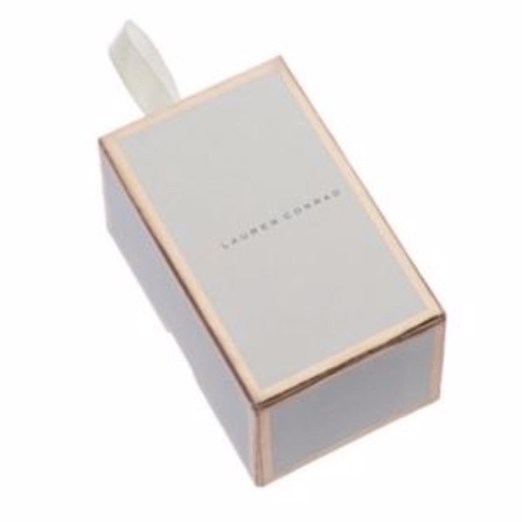 LC LAUREN CONRAD Bracelet Bangle Set Crystal Butterfly Flower Silver Tone - Picture 3 of 4